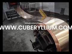 Beryllium strips BrB2 Soft strips dan hard strips sesuai dengan standar GOST 1789